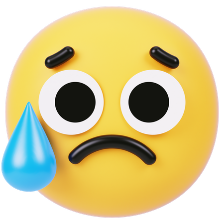 Crying  3D Icon