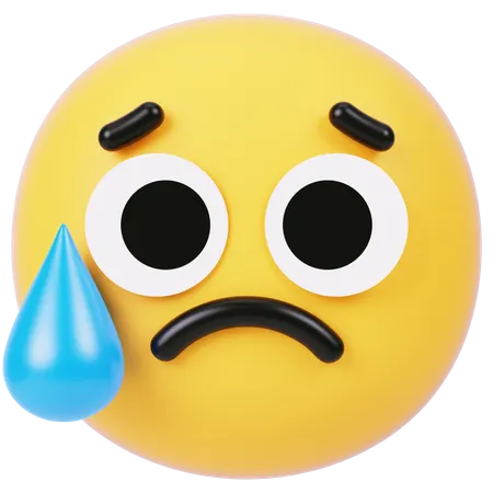 Crying  3D Icon