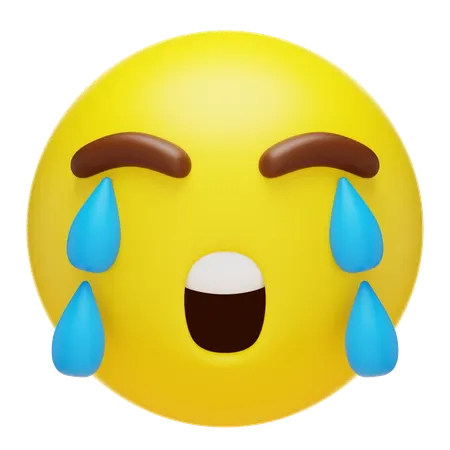 CRYING  3D Icon