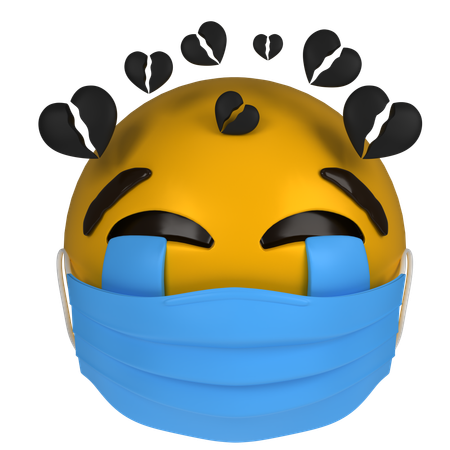 Crying  3D Icon