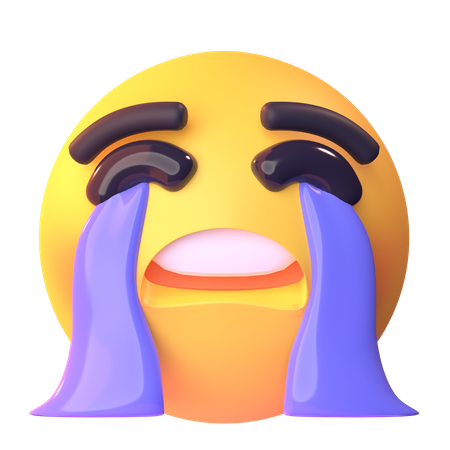 Crying  3D Icon