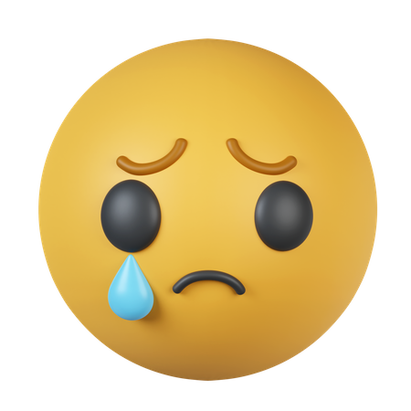 Crying  3D Icon
