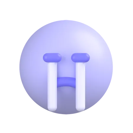 Crying  3D Icon