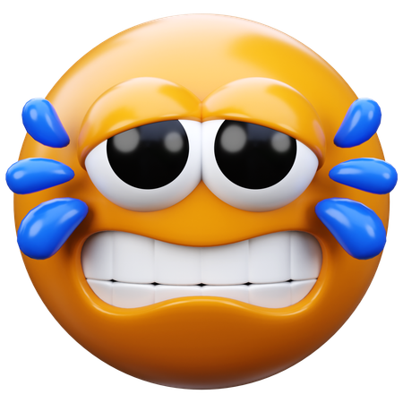 Crying Emoji  3D Icon