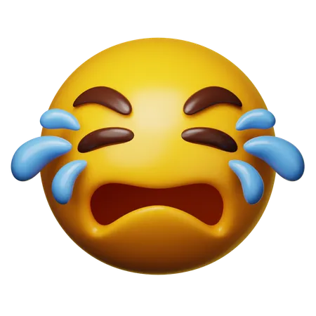 Crying Emoji  3D Icon