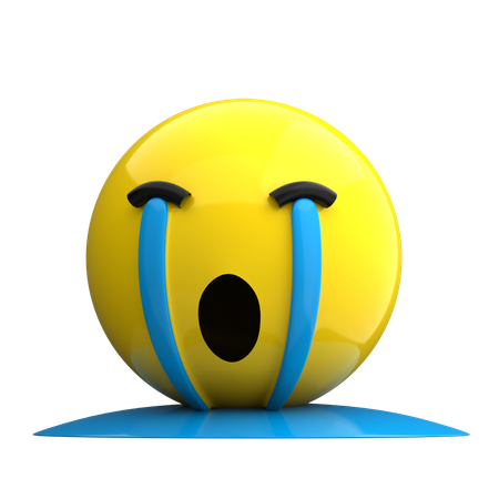 Crying Emoji  3D Icon