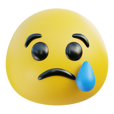 Crying Emoji  3D Icon