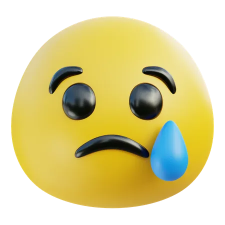 Crying Emoji  3D Icon