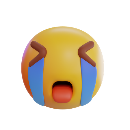 Crying Emoji  3D Icon