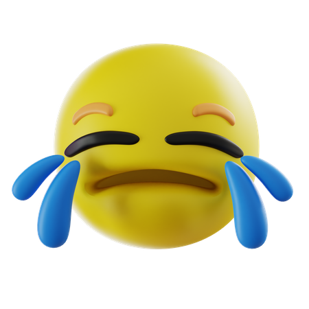 Crying Emoji  3D Icon