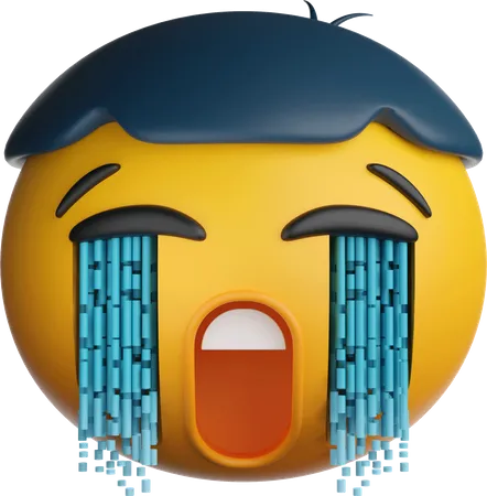 Crying Emoji  3D Icon