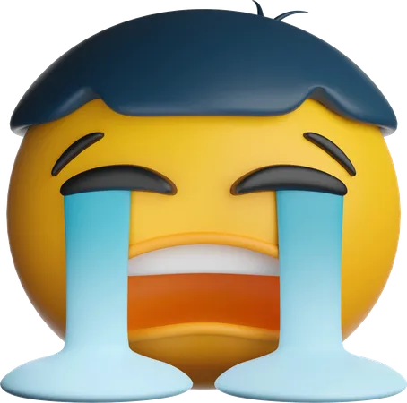 Crying Emoji  3D Icon