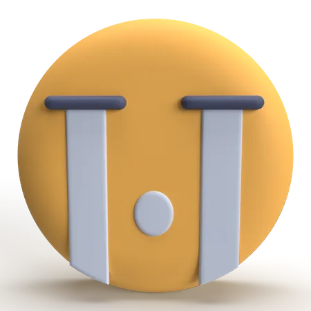 Crying Emoji  3D Icon