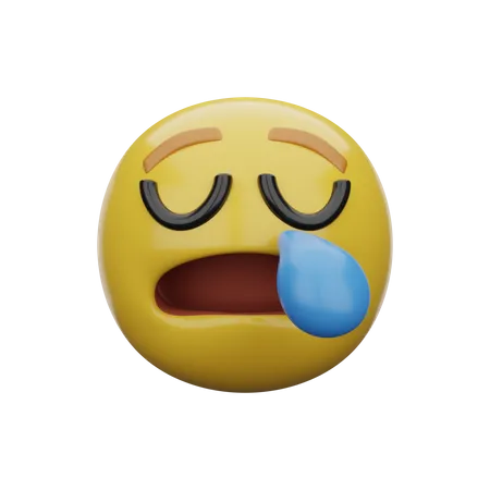 Crying Face  3D Emoji