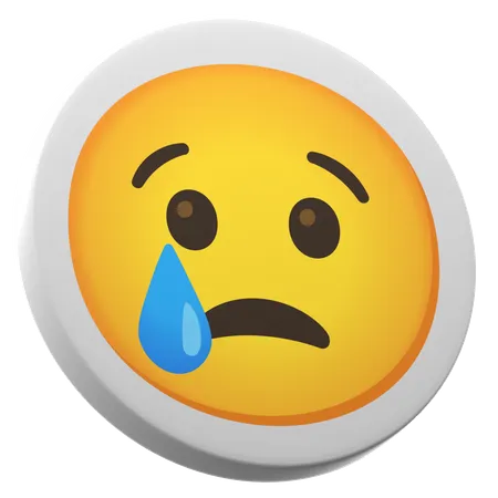 Crying Face  3D Icon