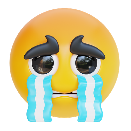 Crying Face  3D Icon