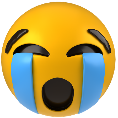 Crying Face  3D Icon