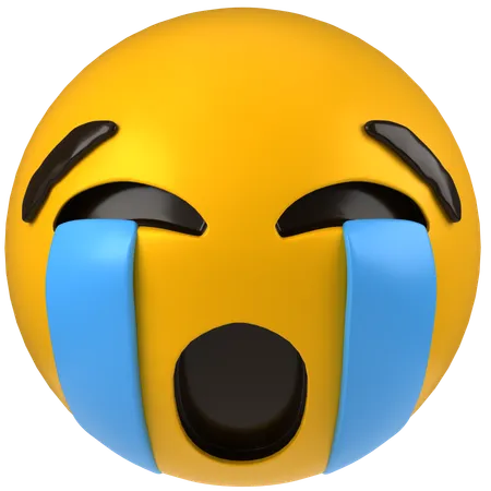 Crying Face  3D Icon