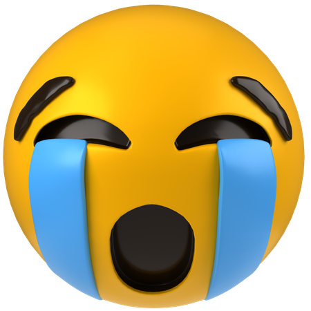 Crying Face  3D Icon