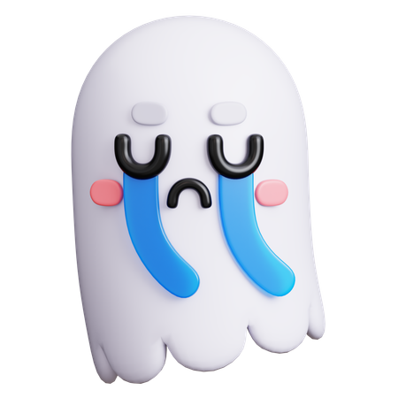 우는 유령  3D Icon