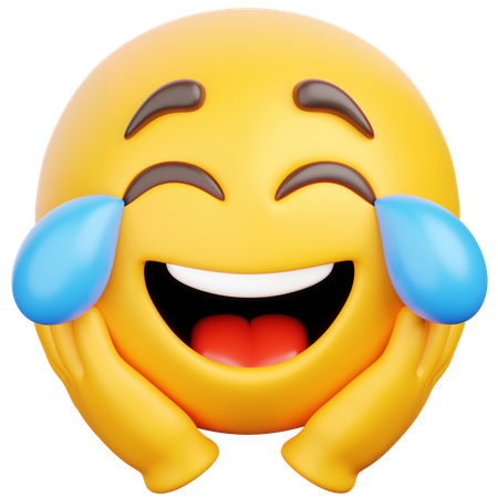 Crying of Laughter  3D Icon