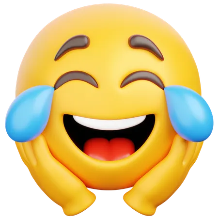Crying of Laughter  3D Icon