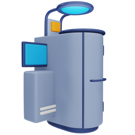 Cryogenic Chamber  3D Icon
