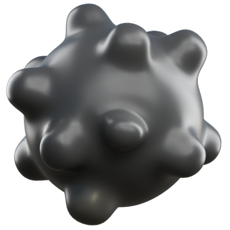 Virus cryogénique  3D Icon