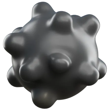 Virus cryogénique  3D Icon