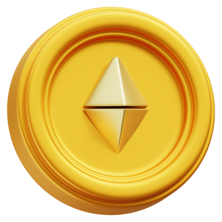 Crypto  3D Icon