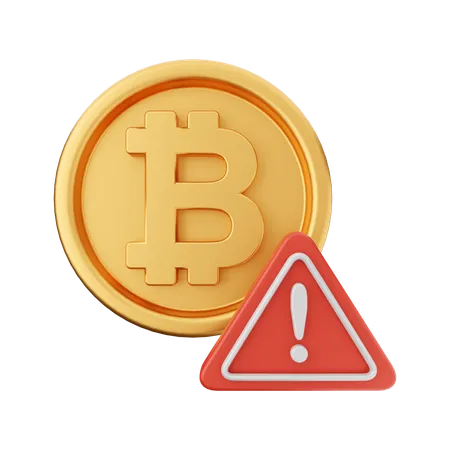 Crypto Alert  3D Icon