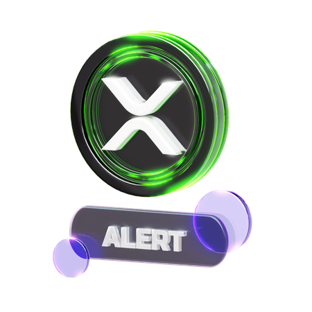 Crypto-alerte  3D Icon