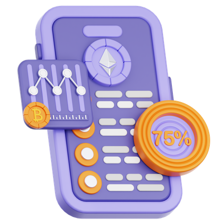 Crypto Analysis  3D Icon
