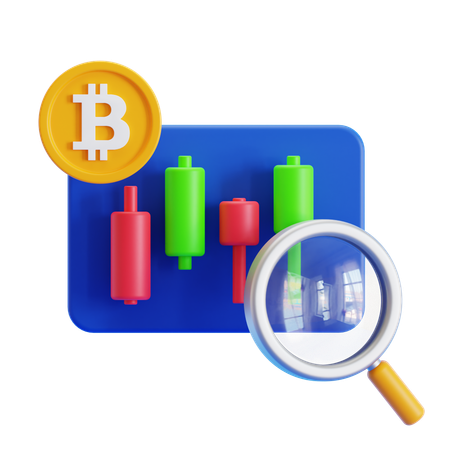 Crypto Analysis  3D Icon