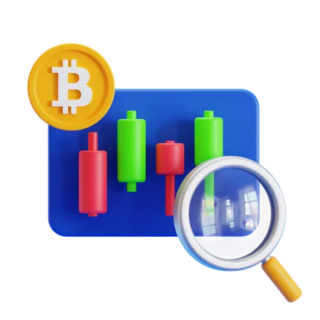 Crypto Analysis  3D Icon