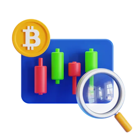 Crypto Analysis  3D Icon