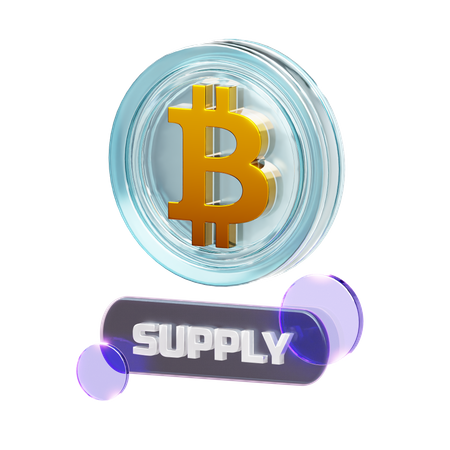 CRYPTO_SUPPLY  3D Icon