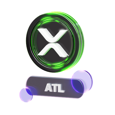 Crypto-atl  3D Icon