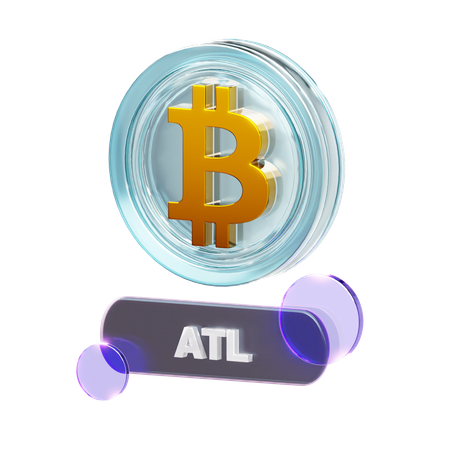 Crypto-atl  3D Icon
