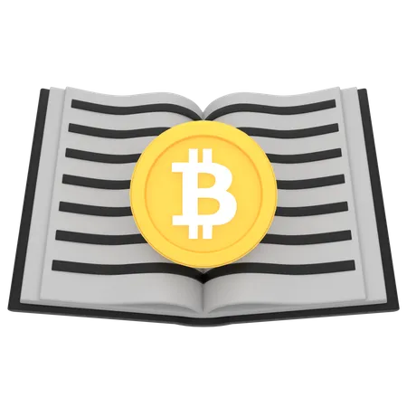 Crypto Book 3D Icon