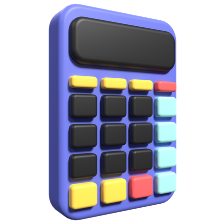 Crypto Calculation  3D Icon