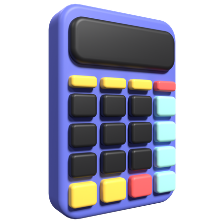 Crypto Calculation 3D Icon