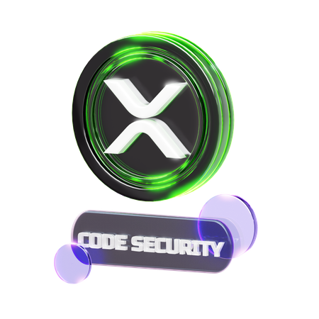 SÉCURITÉ DES CRYPTO-CODES  3D Icon