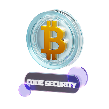 SÉCURITÉ DES CRYPTO-CODES  3D Icon