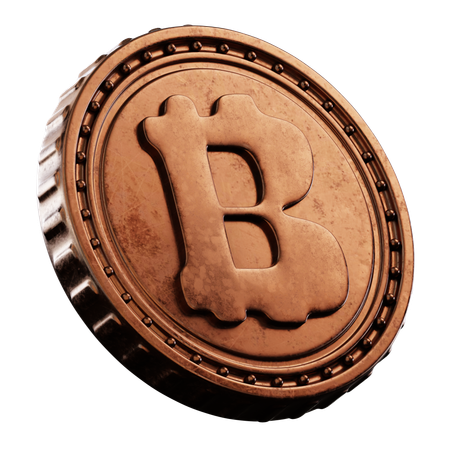 Crypto Coin  3D Icon