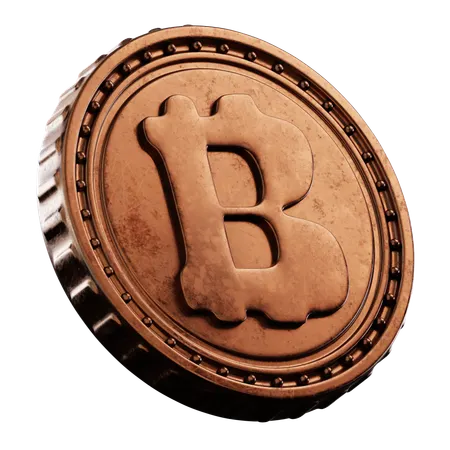 Crypto Coin  3D Icon
