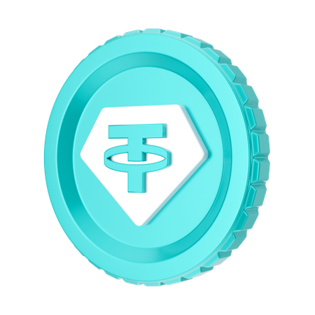 Crypto coin  3D Icon