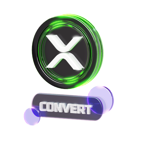 Crypto-convert  3D Icon