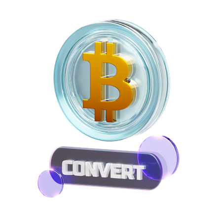 Crypto-convert  3D Icon