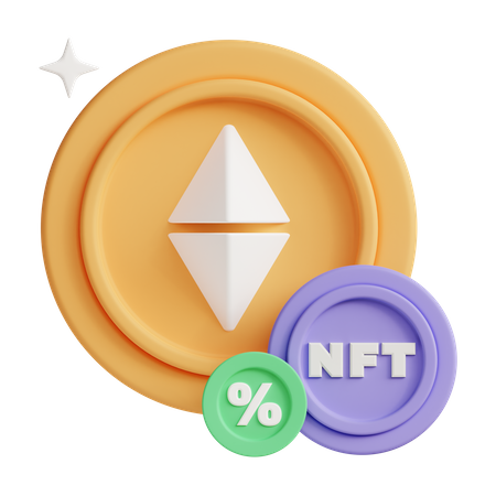 Crypto currency  3D Icon